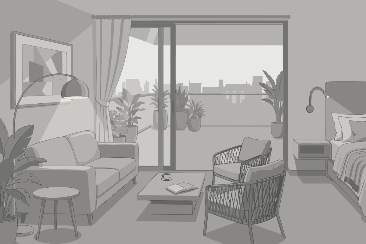 Suite mit Balkon